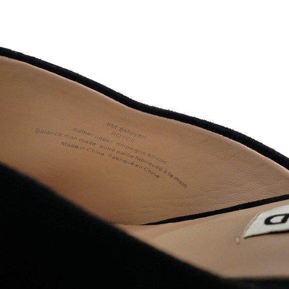 Karl Lagerfeld Royce Round Toe Suede Mules - Picture 5 of 7